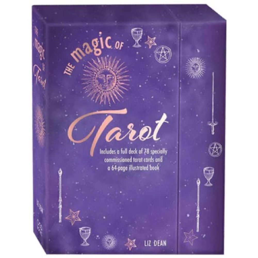The Magic of Tarot Deck of 78 Cards & Illustrated Book